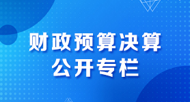 财政预算决算公开专栏